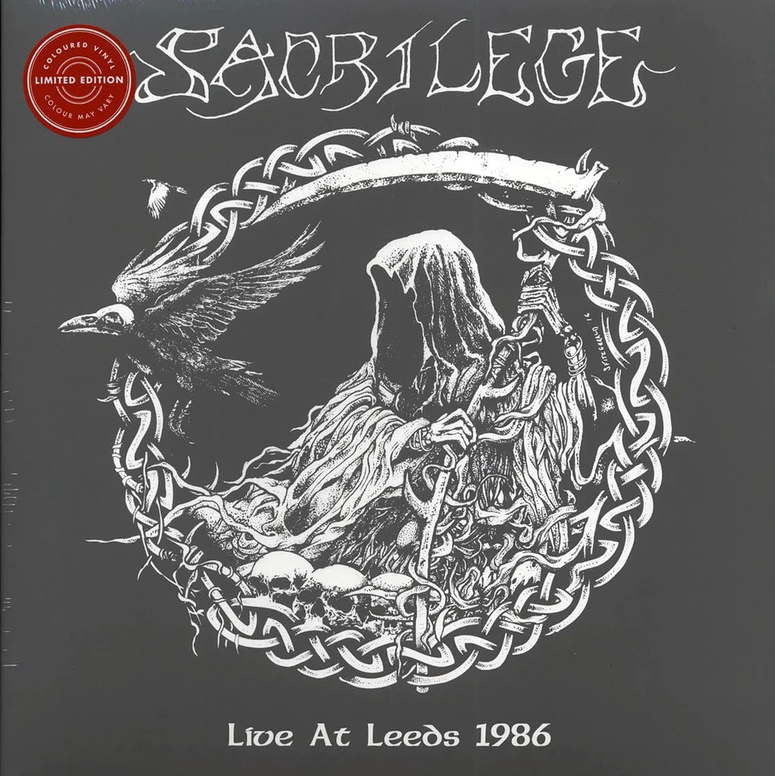 (image for) Sacrilege - Live at Leeds 1986 LP (Splatter Vinyl)